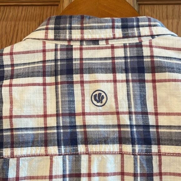 FAT FACE Long Sleeve Button Down Plaid Shirt - Picture 10 of 13
